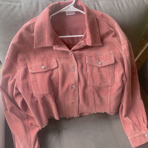 Pink Lily - corduroy jacket - Picture 2 of 6
